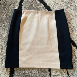 Kensie Black and Cream Pencil Skirt